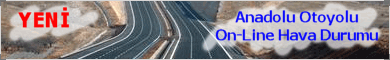 Anadolu Otoyolu On-line Hava Durumu