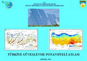 Türkiye Güneşlenme Potansiyeli Atlası