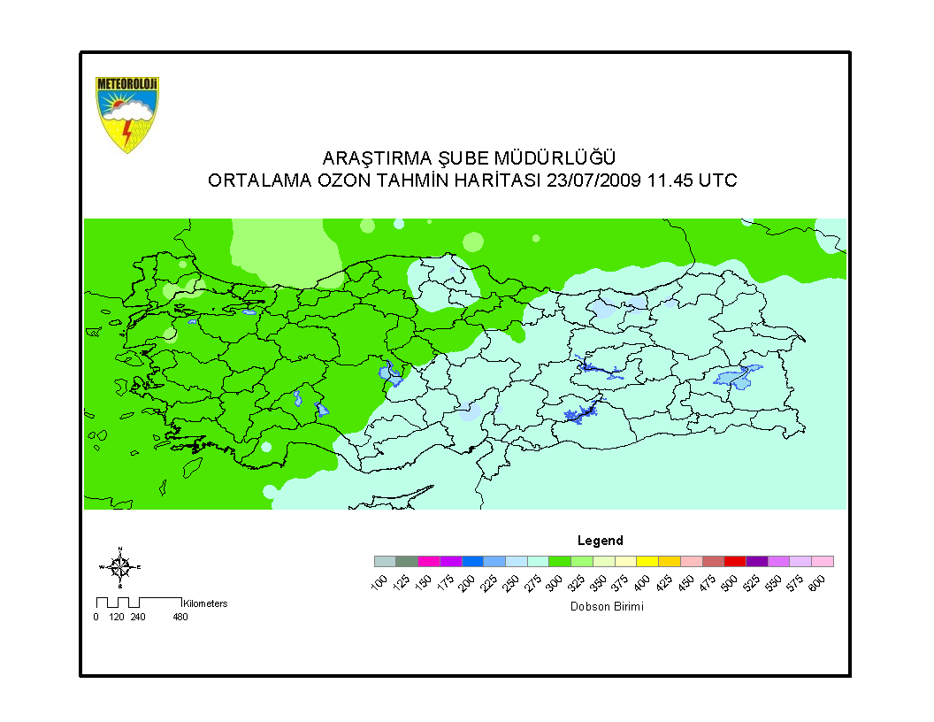 Ozon Tahmini Ortalama