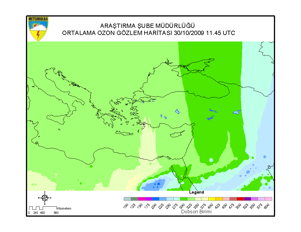 Ozon Gözlemi Ortalama