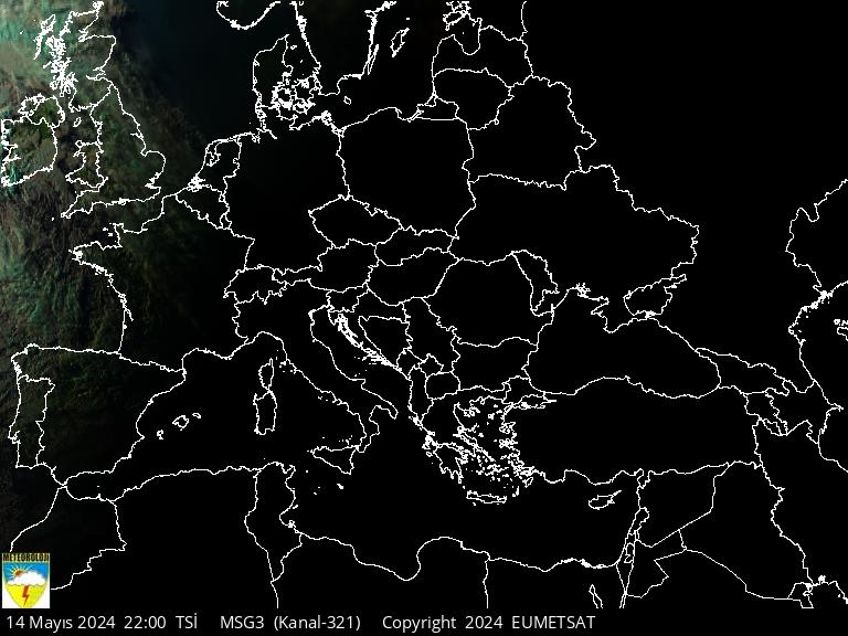 Satellite Picture: VISIBLE / EUROPE