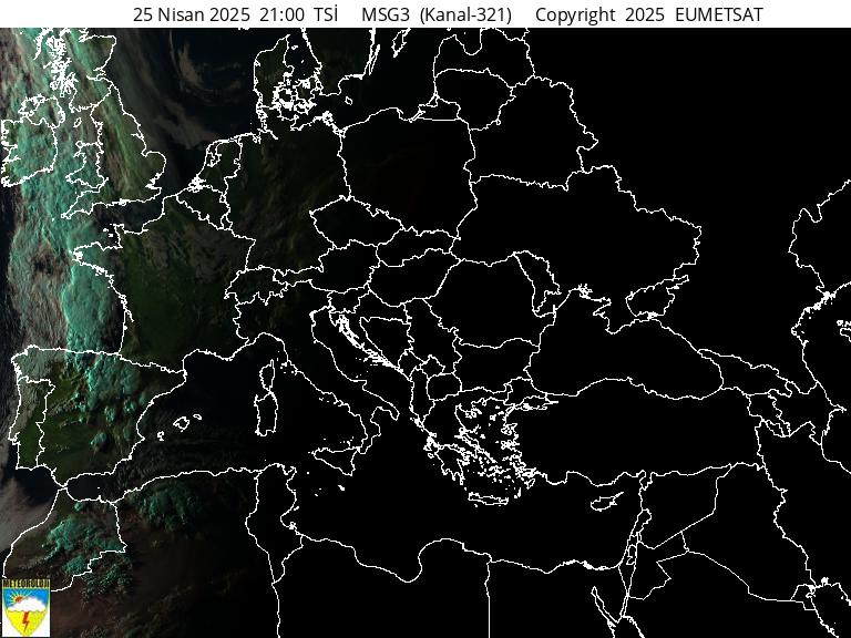 Satellite Picture: VISIBLE / EUROPE