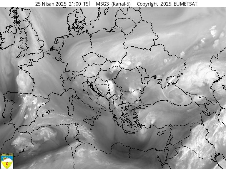 Satellite Picture: WATER VAPOR / EUROPE