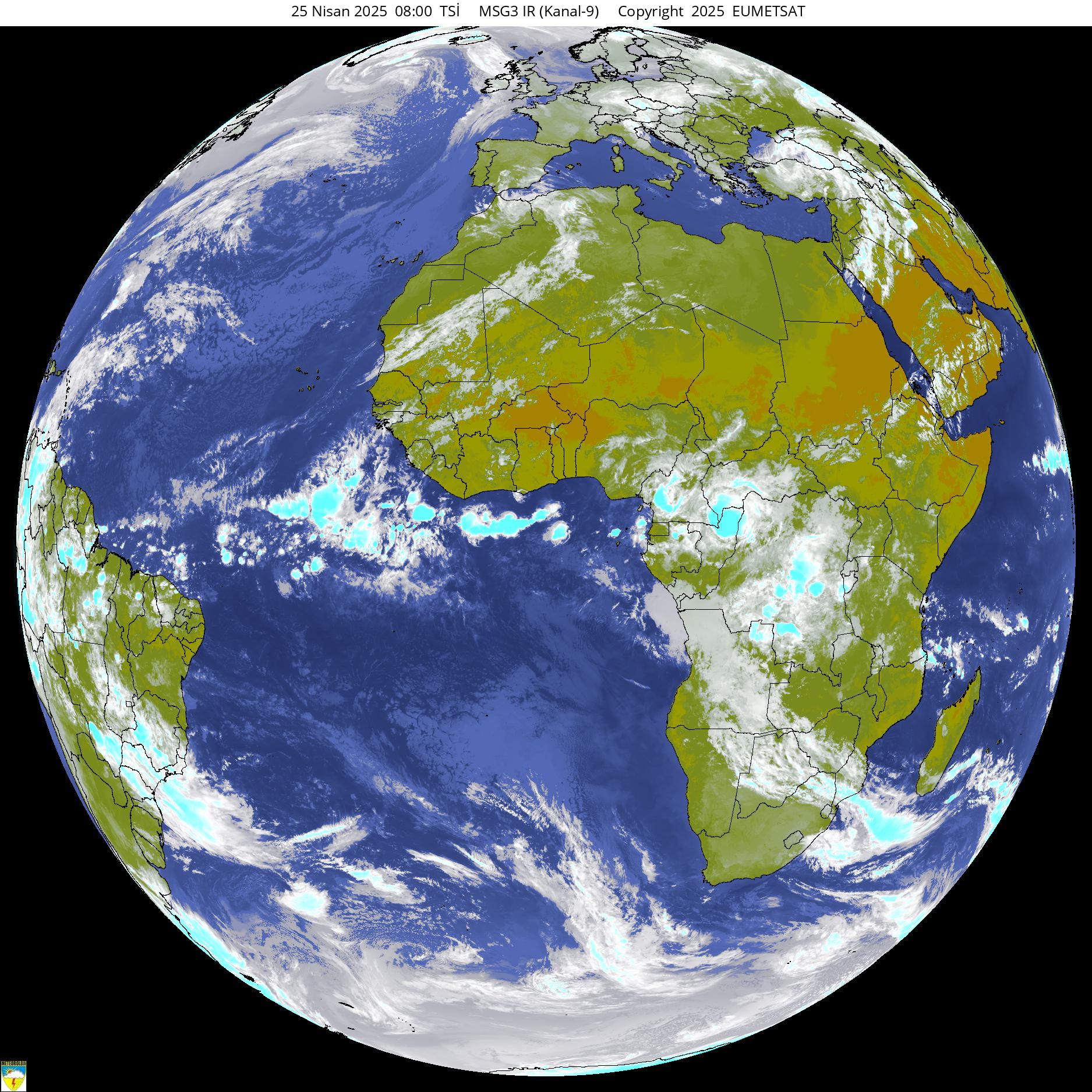 Satellite Picture: INFRAROT / WELT