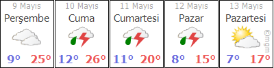 Ankara Hava Durumu 1