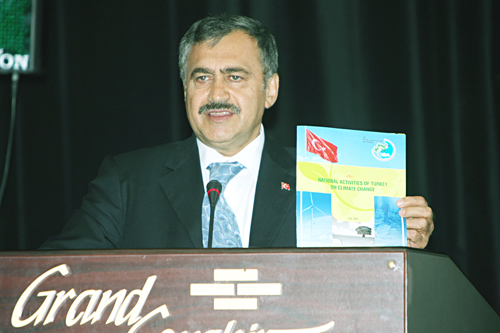 Çevre ve Orman Bakanı Prof. Dr. Veysel EROĞLU Küresel Isınma Üzerine Küresel Konferansı’na Katıldı