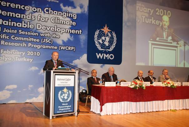 Değişen İklim ve Sürdürülebilir Kalkınmaya Yönelik İklim Hizmetlerinin İhtiyaçları Konferansı