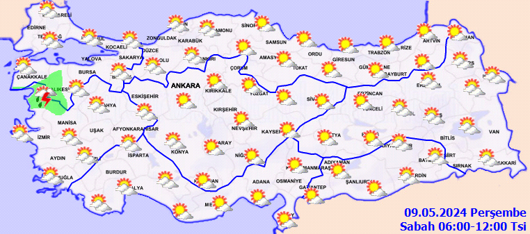 Yurtta hava durumu | 7 Şubat 2024 Çarşamba-Bursa Hayat Gazetesi-2