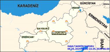 Erzurum'da Bugün