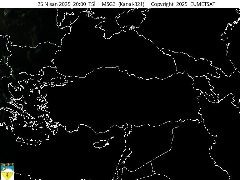 Uydu Fotoğrafı: GÖRÜNÜR - TÜRKİYE