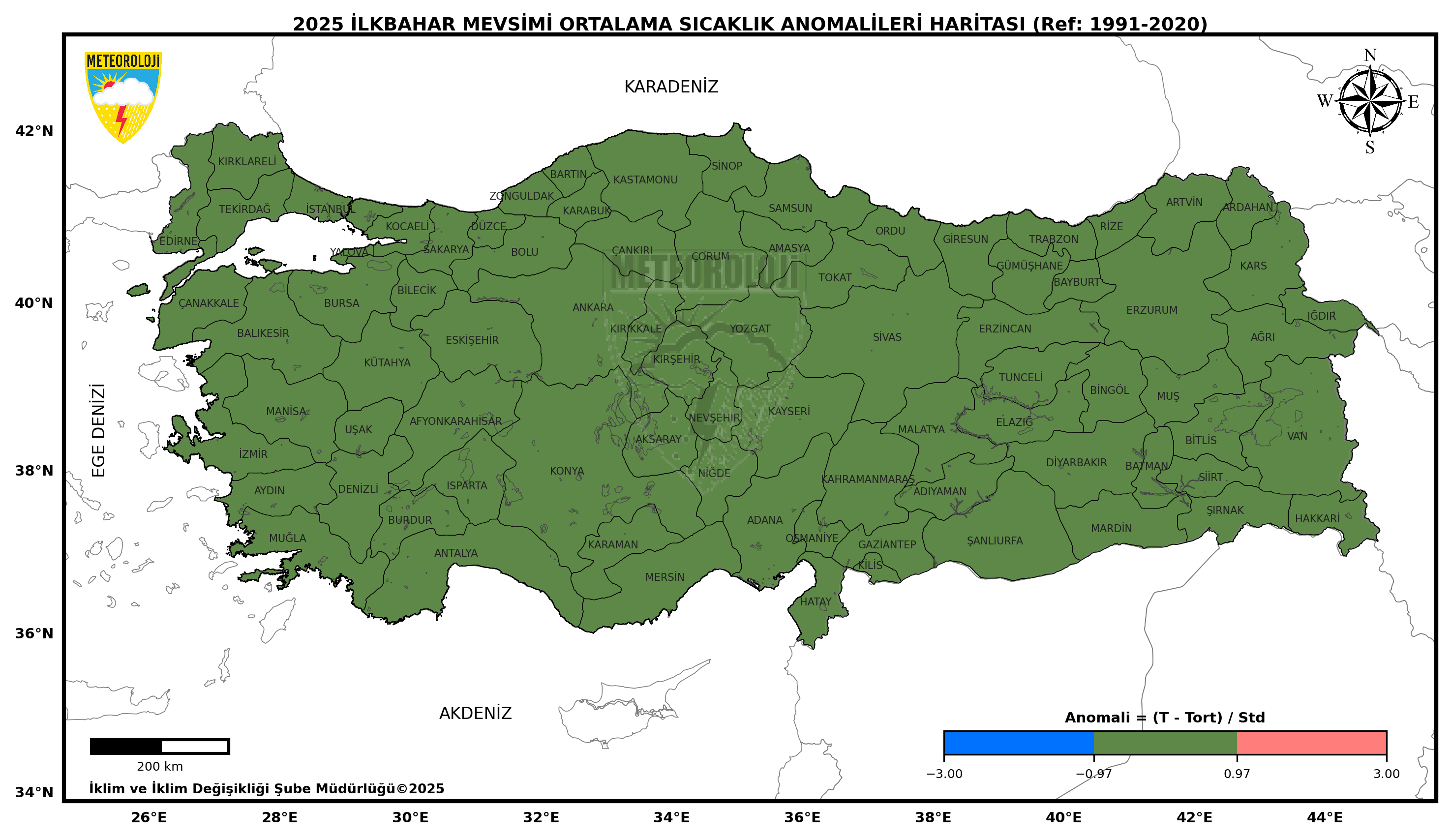 Ortalama Sıcaklık Anomalisi