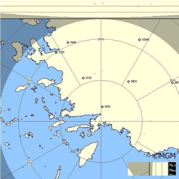 Radar Görüntüsü: Muğla, Maks