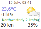 The Latest Weather: TUNCELI